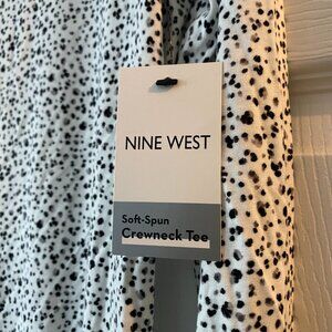 NWT Nine West Soft Spun Long Sleeve T So Comfy Size S